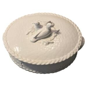 Vintage 1983 Royal Worcester England gourmet oven china  11x9"X3" oval